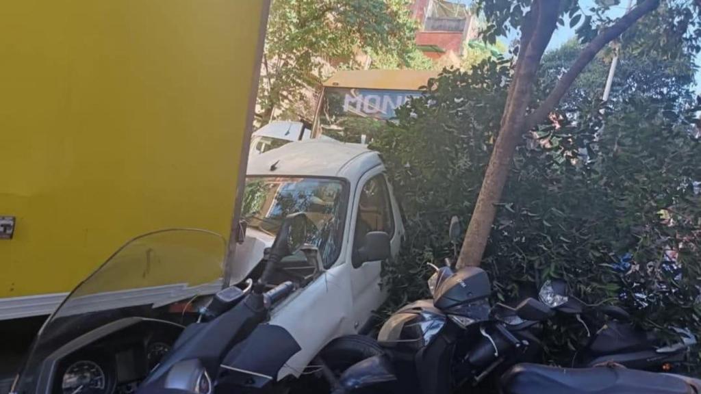 Imágenes del accidente en El Carmel