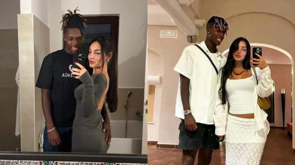 Nico Williams y Ainhi García comparten su amor por las redes sociales