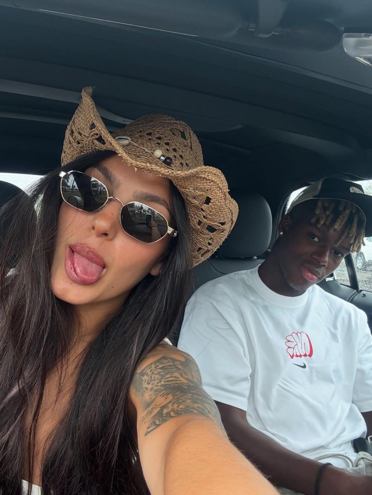 Las vacaciones de Nico Williams y Ainhi García en las Islas Mauricio (1)