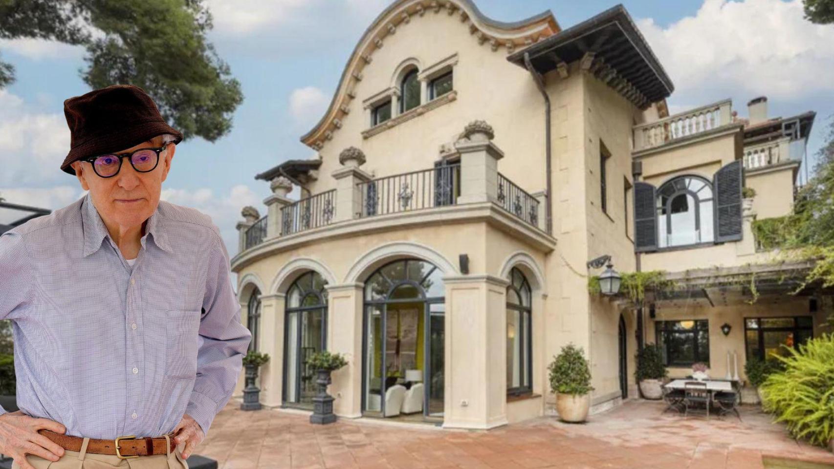 Sale a la venta la casa de Barcelona que enamoró a Woody Allen: una mansión modernista de 1917