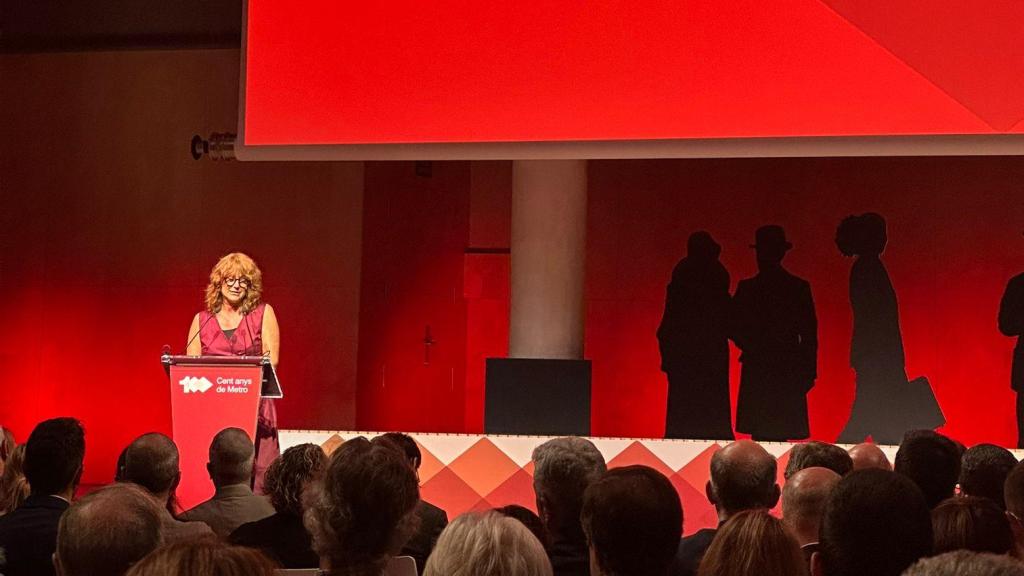 Intervención de Laia Bonet en el acto de celebración del centenario del Metro de Barcelona