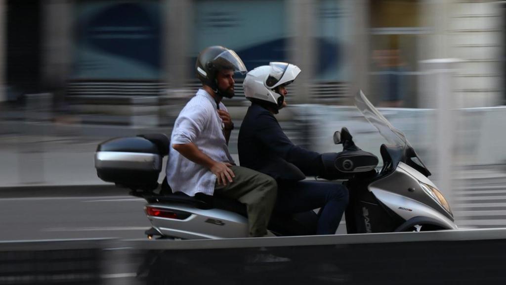 En moto per la ciutat