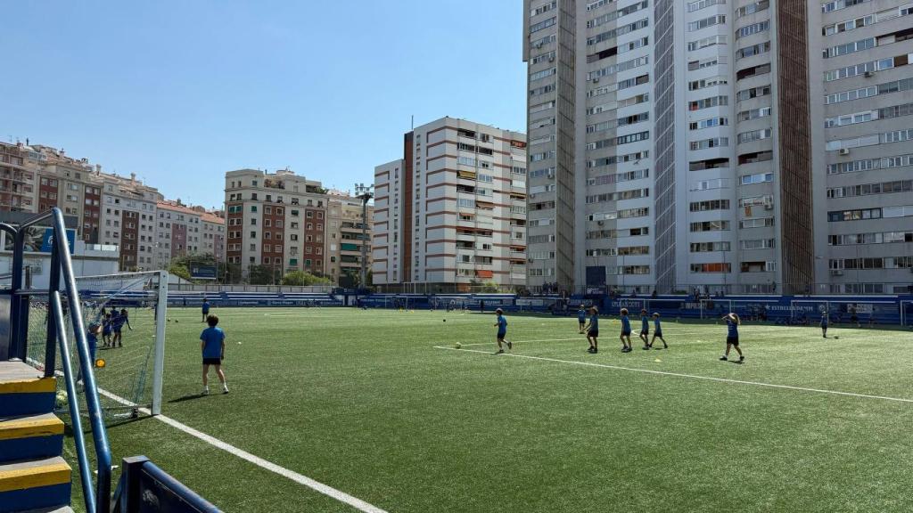 L'estadi del Nou Sardenya a Barcelona