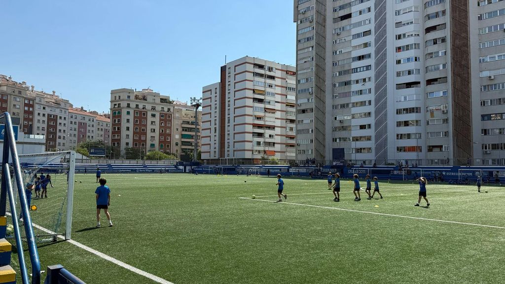Gespa artificial del Nou Sardenya