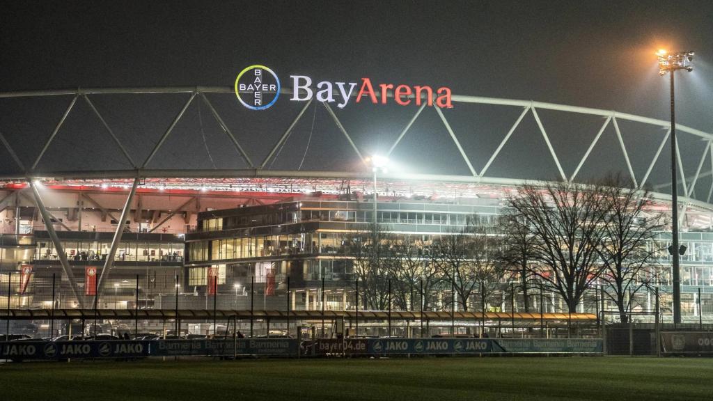 El BayArena, estadio del Bayer Leverkusen