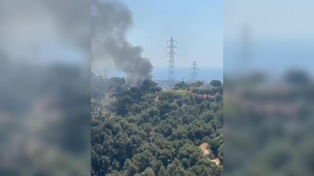 VÍDEO: Arde un coche en Torre Baró