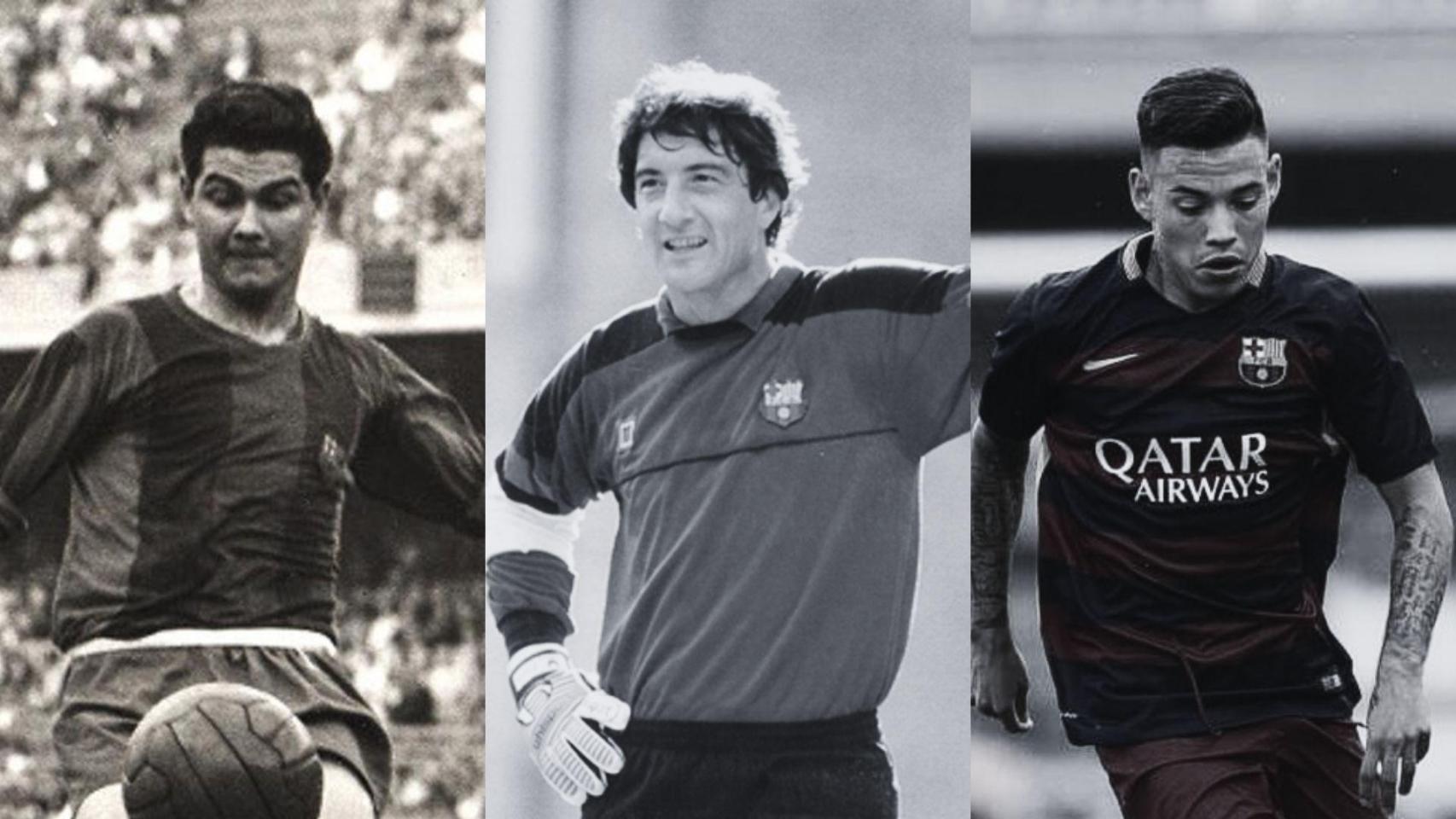 Eulogio Martínez, Urruti y Maxi Rolón