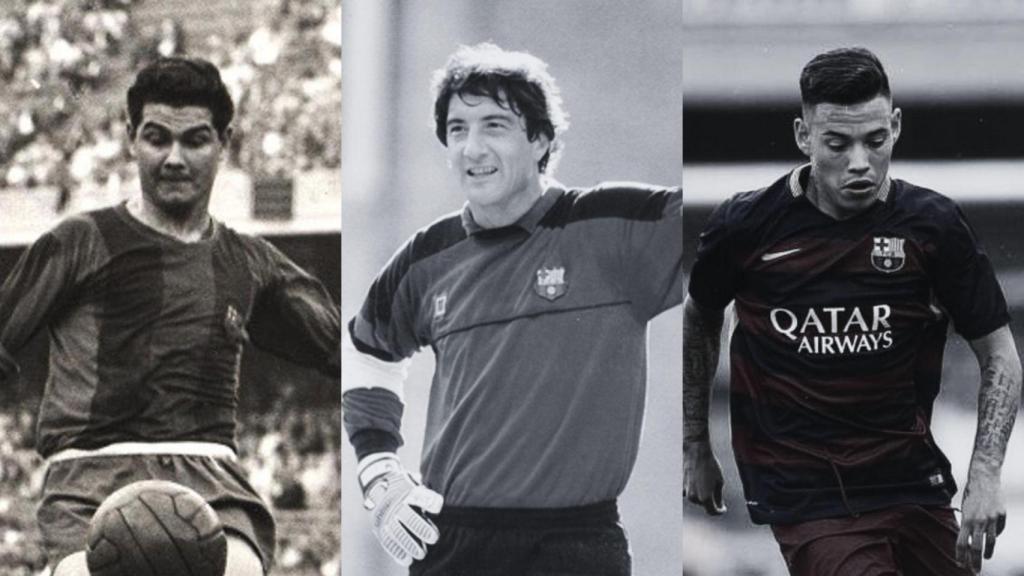 Eulogio Martínez, Urruti y Maxi Rolón