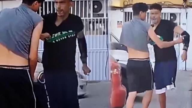 X, el joven argelino sin una pierna que siembra el pánico en Sabadell