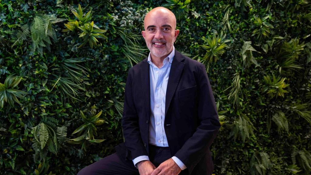 Daniel Sirera (PP) durante una entrevista con Metrópoli en Barcelona