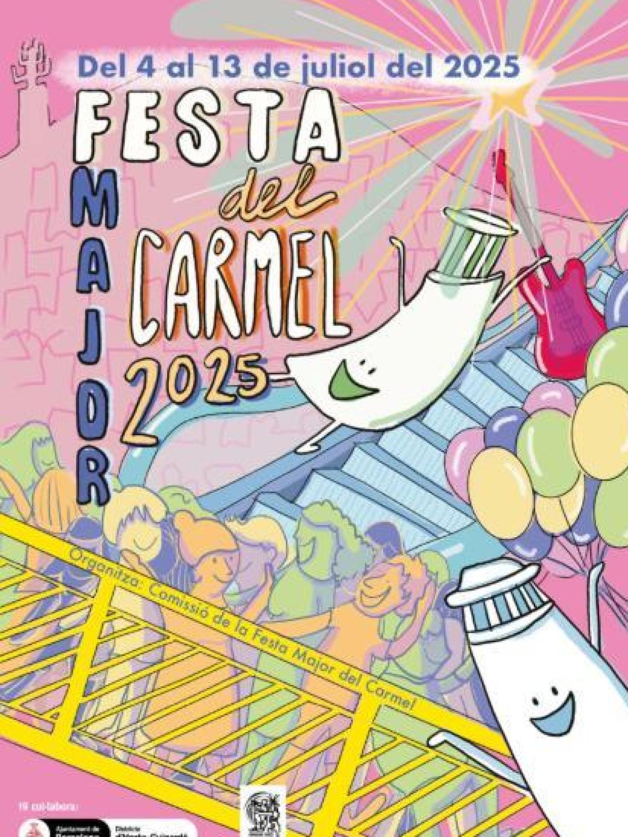 Cartell Festa Major del Carmel