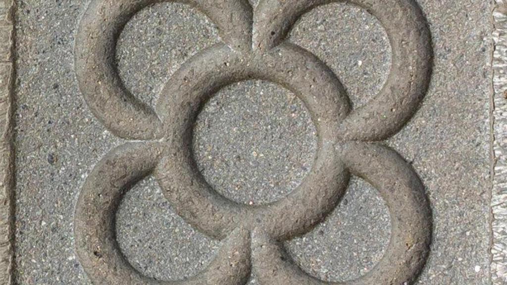 Adoquí d'un carrer de Barcelona