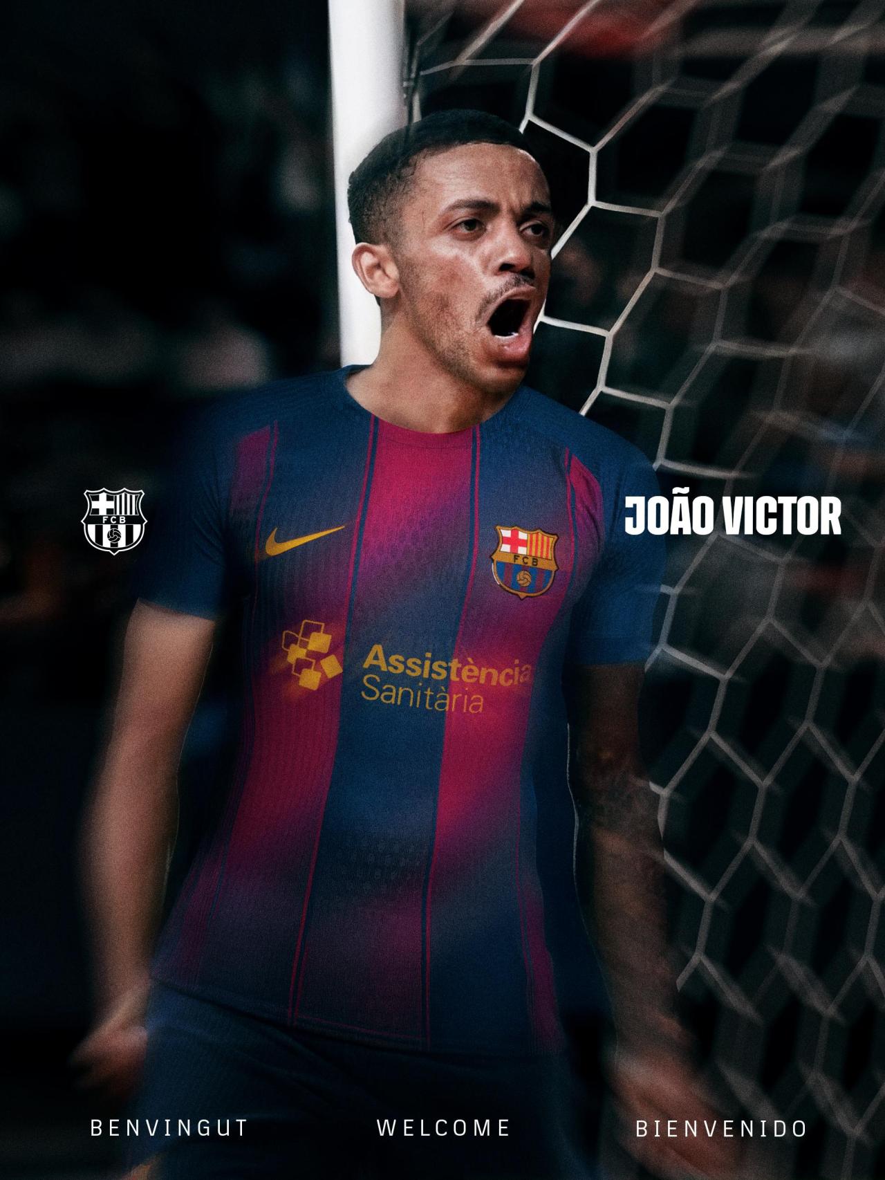 El Barça de fútbol sala anuncia el fichaje de Neguinho