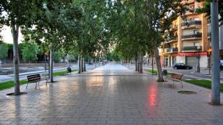La avenida de la Platja del barrio de Sant Joan Baptista
