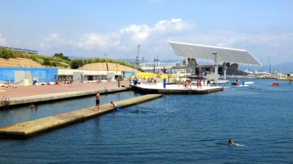 Zona de baños del Fórum