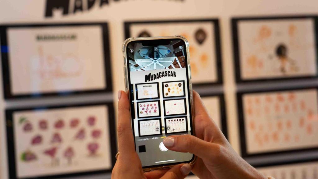 Esbossos exposats de ‘Madagascar’, dissenyats pels germans Grangel