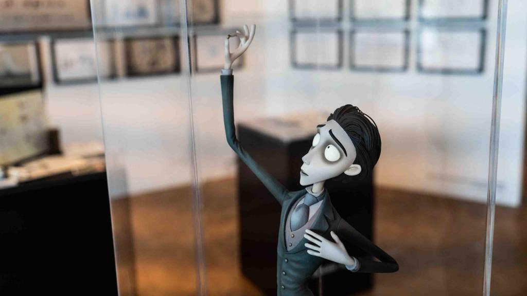 Maqueta d'un personatge de La Núvia Cadàver, dissenyat pels germans Grangel