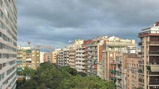 Cielo nublado en Barcelona