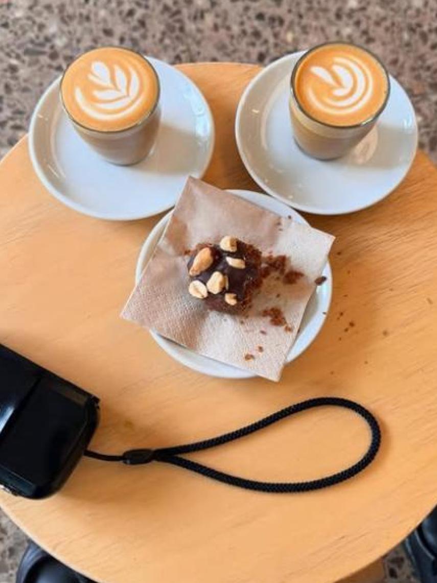 Una de les imatges que va publicar Joe Jonas a Instagram durant la seva visita a Barcelona