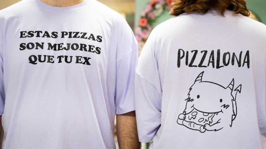 Camisetas de 'Pizzalona'