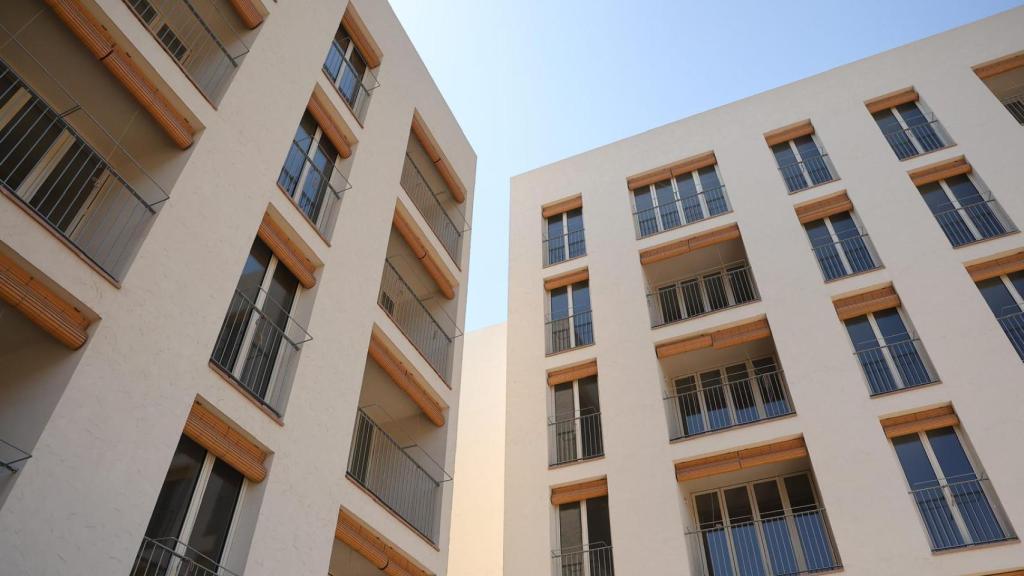 Viviendas públicas en una imagen de archivo