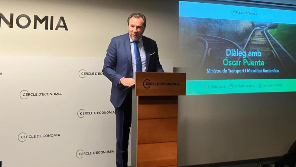 El ministro de Transporte y Movilidad Sostenible, Óscar Puente