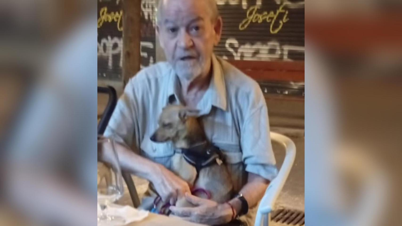 Una foto de Aurelio López, de 74 años, desaparecido en el barrio de Fondo