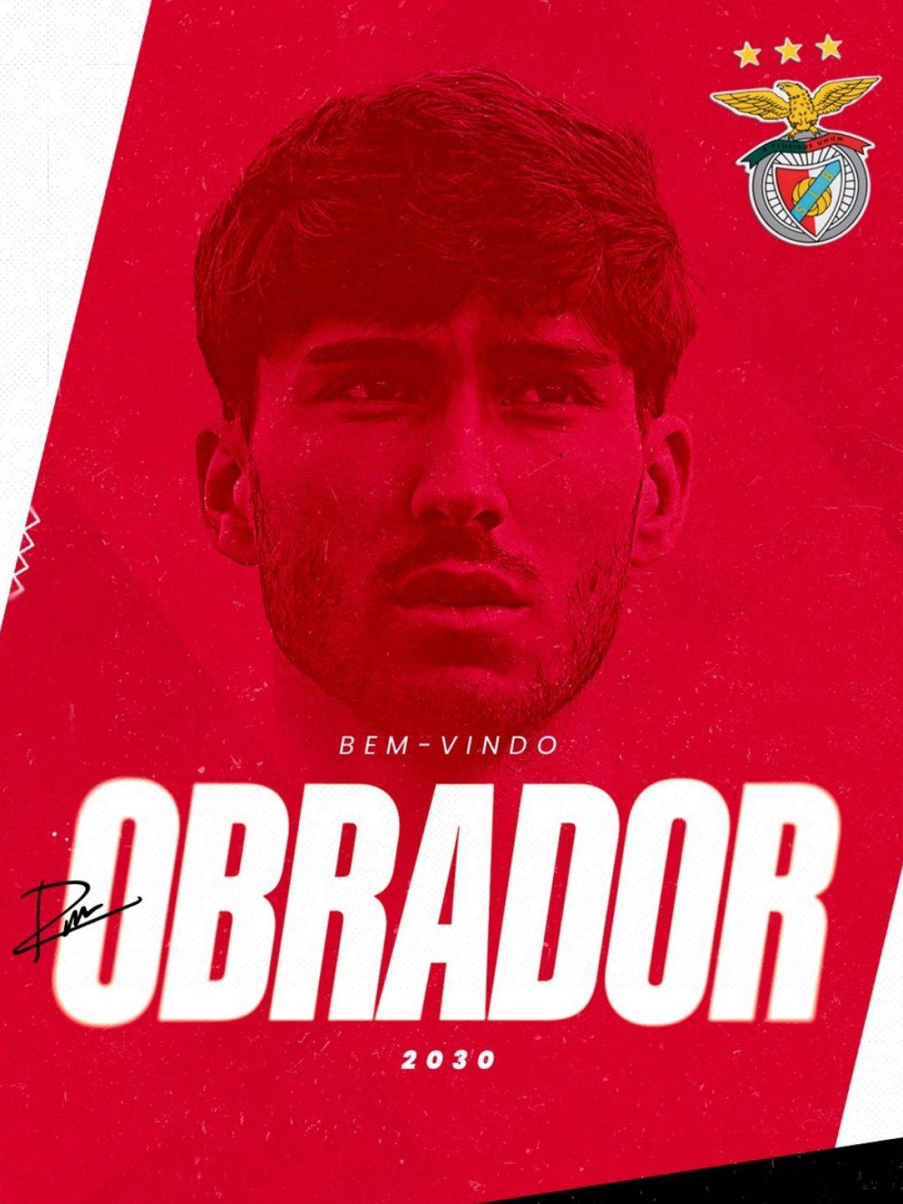 El Benfica anuncia el fichaje de Rafa Obrador