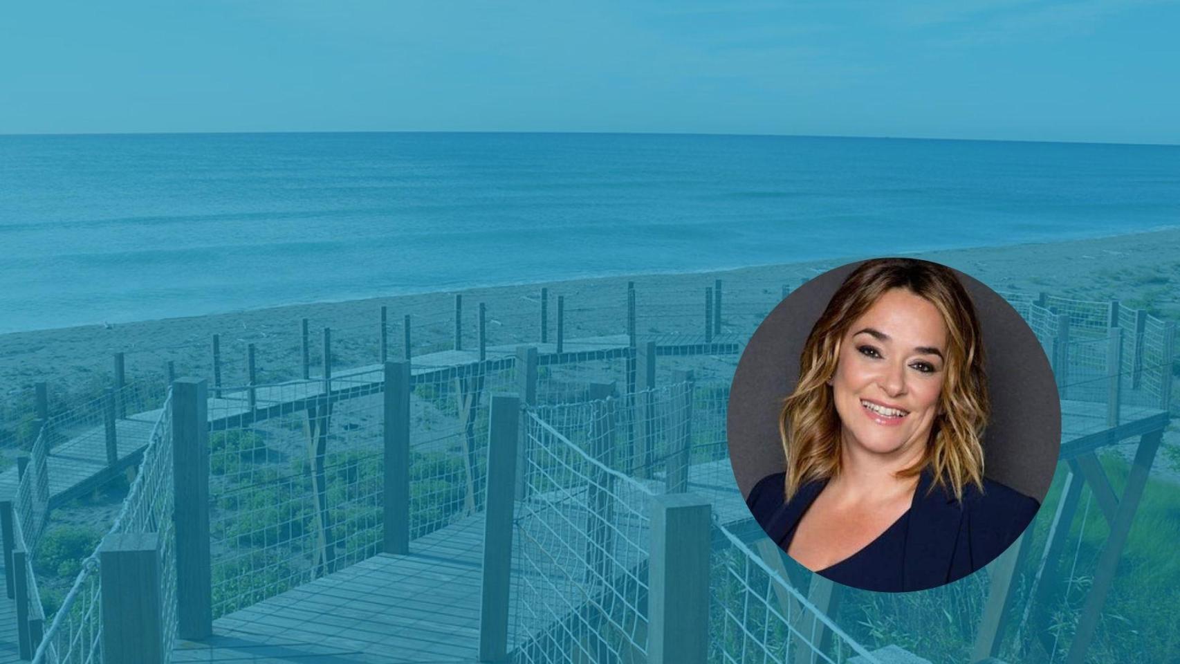 Fotomontaje de Toñi Moreno sobre una imagen de El Prat de Llobregat