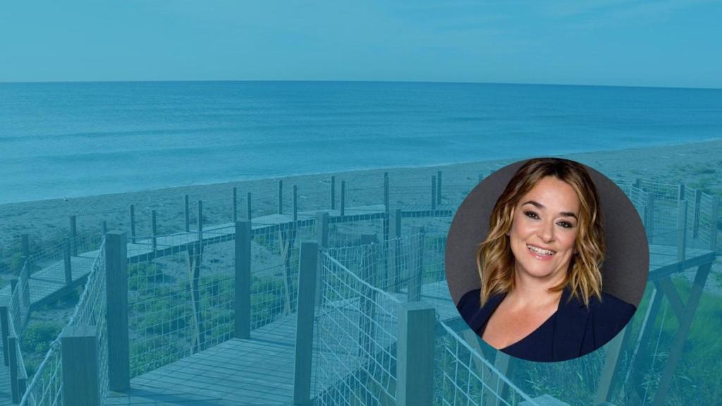 Fotomontaje de Toñi Moreno sobre una imagen de El Prat de Llobregat