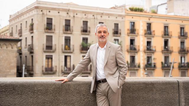 Jaume Collboni durante la entrevista con Metrópoli
