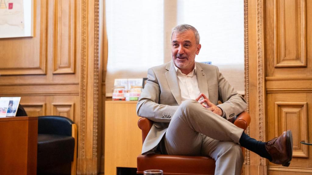 Jaume Collboni durante la entrevista con Metrópoli