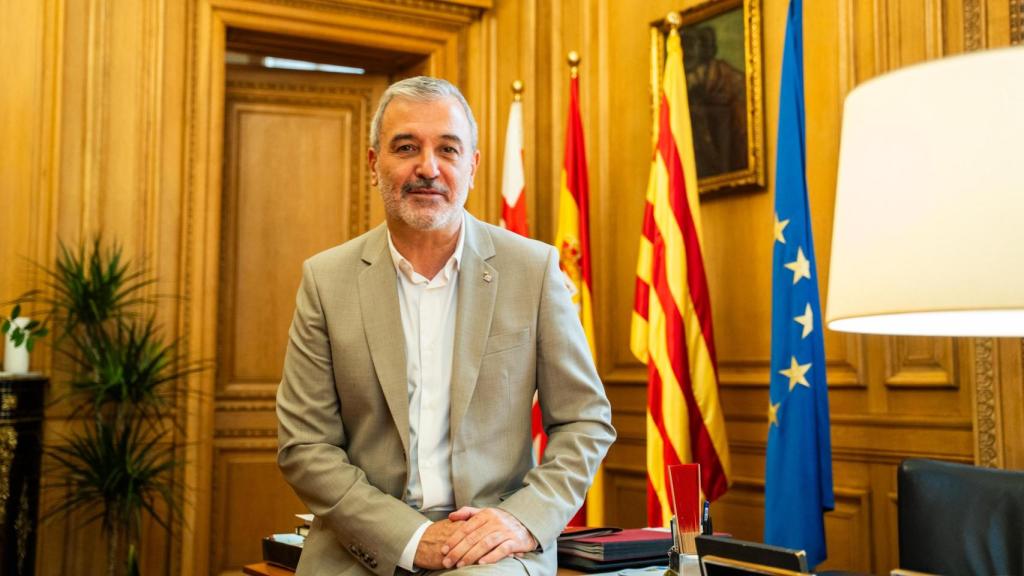 Jaume Collboni durante la entrevista con Metrópoli