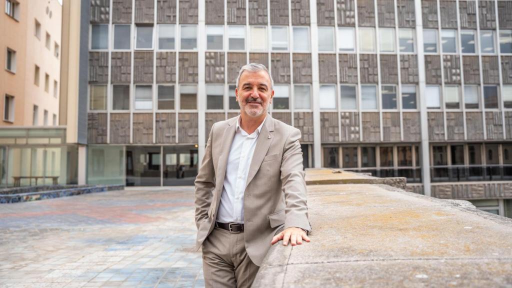 Jaume Collboni durante la entrevista con Metrópoli