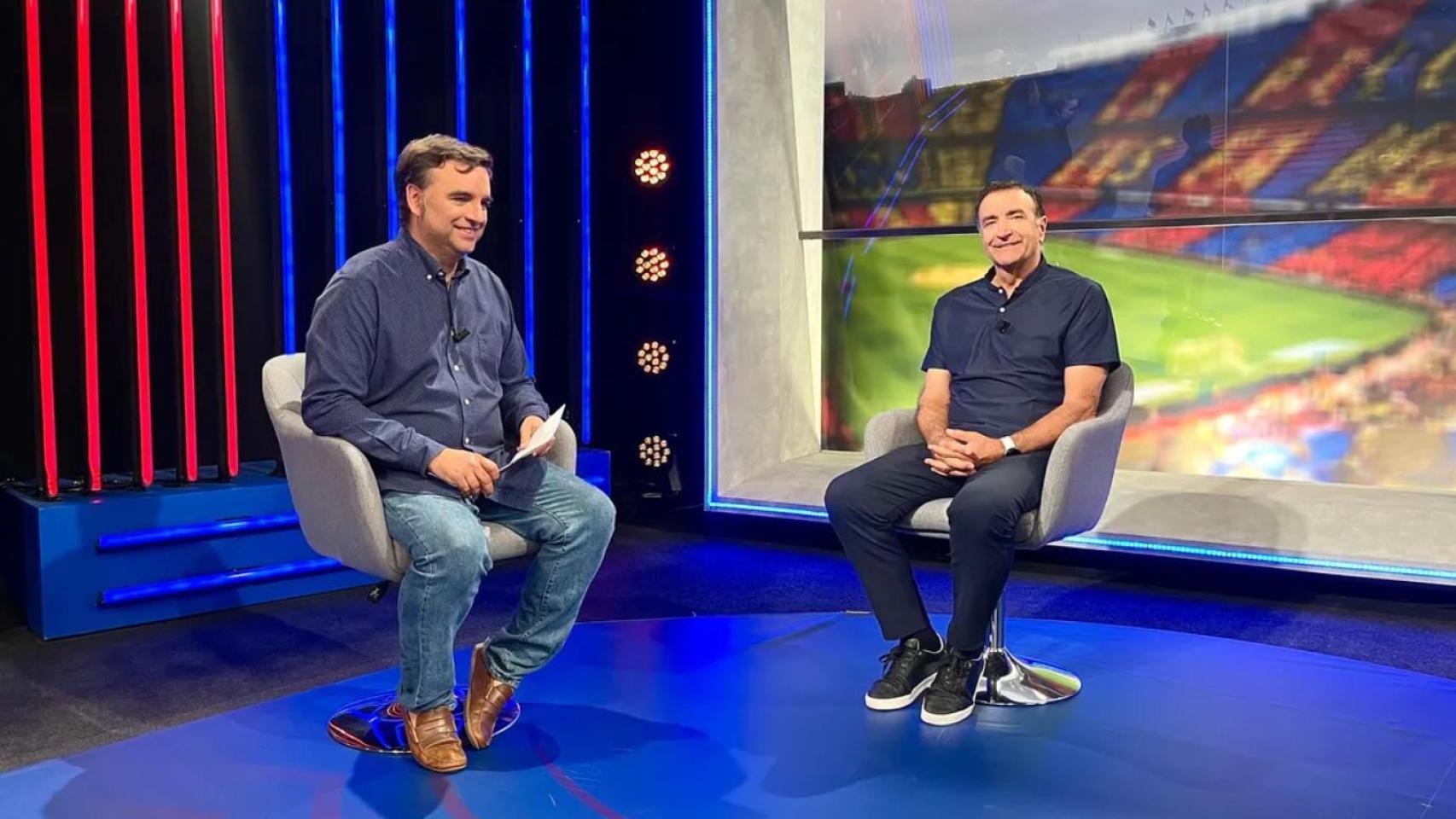 José Ramon Alexanko hace balance de la temporada 2022-23 en el plató de Barça TV
