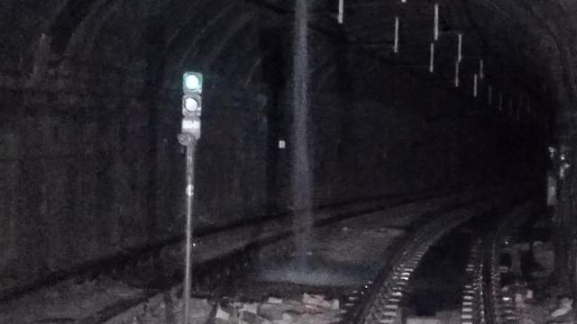 Imagen del interior de la Línea 3 del metro de Barcelona