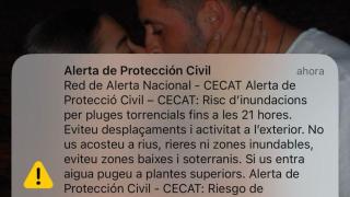 Alerta de Protección Civil por el empeoramiento de la DANA en Barcelona