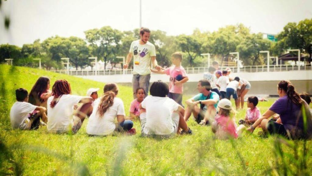 Imagen de un casal de verano organizado por el Ajuntament de Barcelona