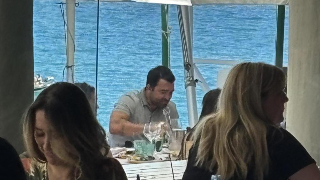 Deco, en el restaurante La Cúpula, en el Garraf