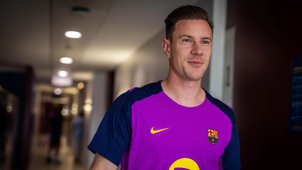 Marc-André ter Stegen acudeix a les proves mèdiques del Barça 2025-26
