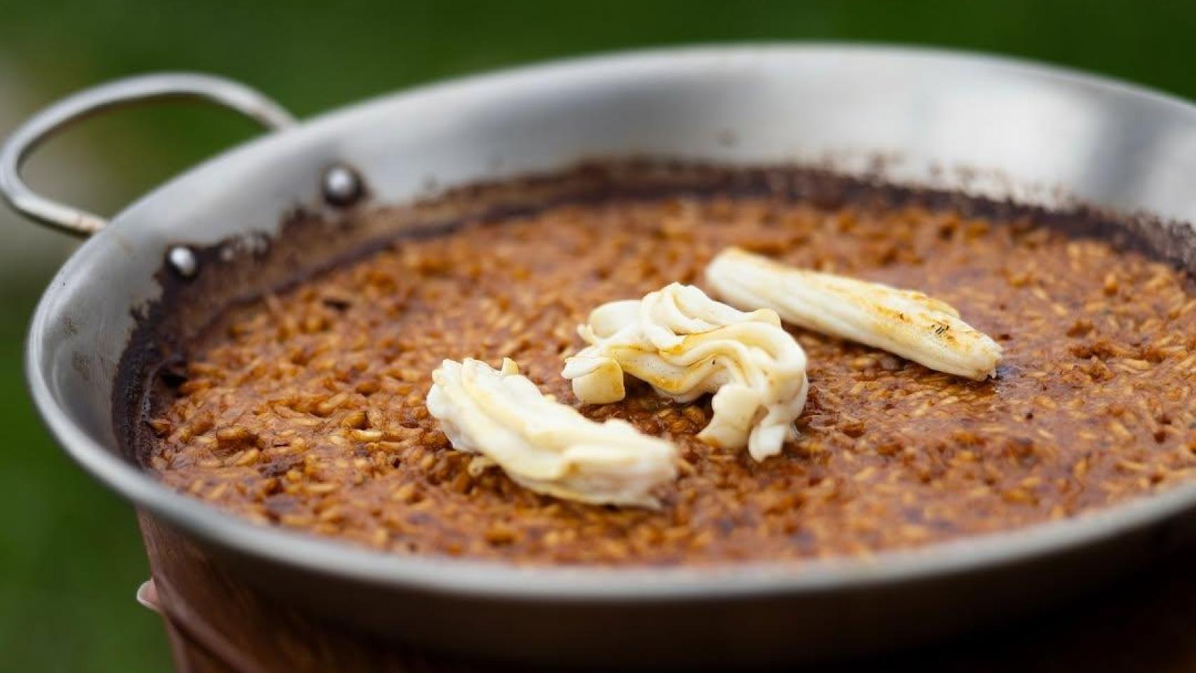 Arroz de 'espardenyes' de Els Tinars