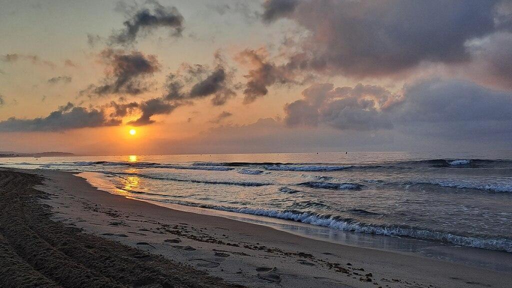 Amanecer en Torredembarra