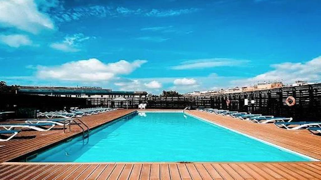 La piscina de l'OKEYMAS CEM Parc de la Ciutadella