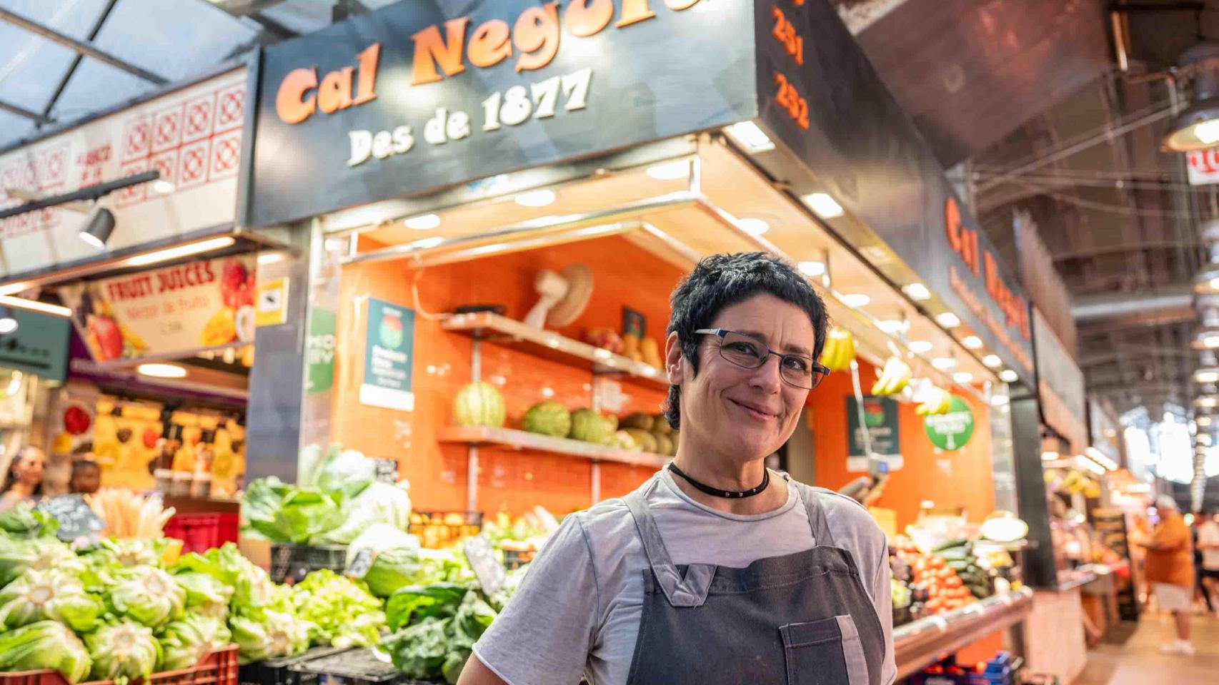 Frutería Cal Neguit en la Boqueria