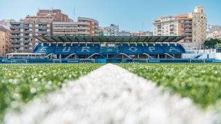 El estadio Nou Sardenya, del CE Europa de Barcelona