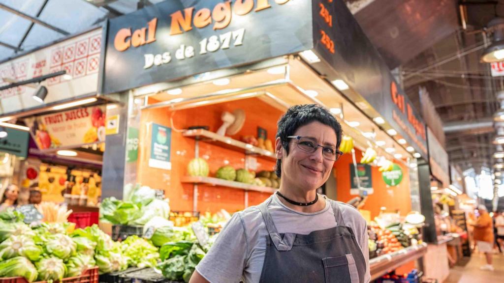 Frutería Cal Neguit en la Boqueria