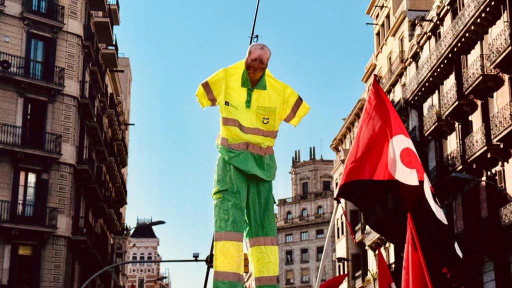 Manifestación por la muerte de Montse Aguilar en Barcelona