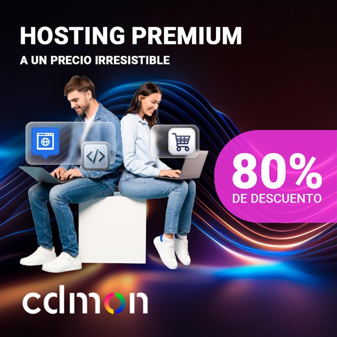 Hosting premium con descuento