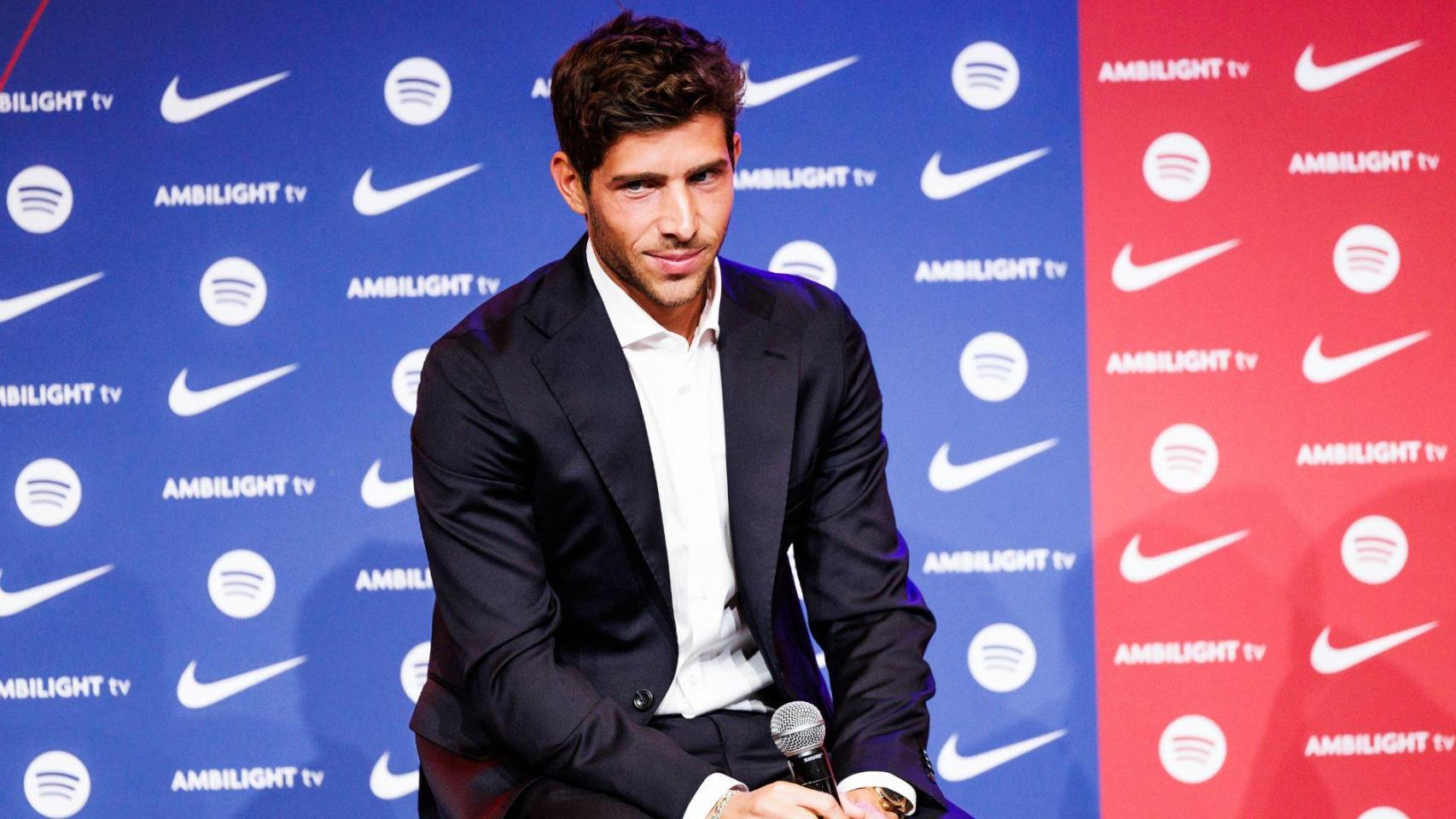 El exjugador del FC Barcelona Sergi Roberto