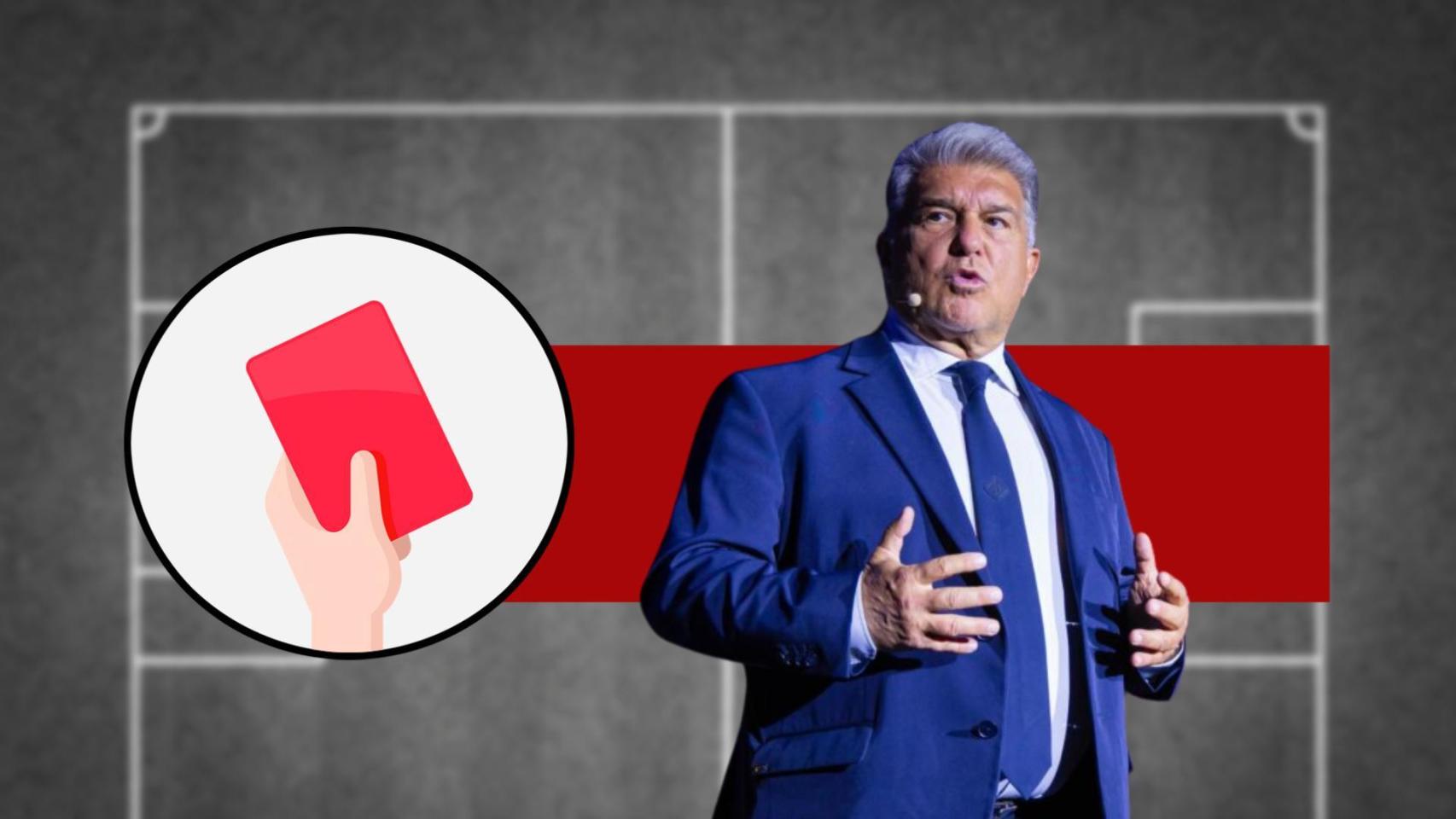 Tarjeta roja: Joan Laporta